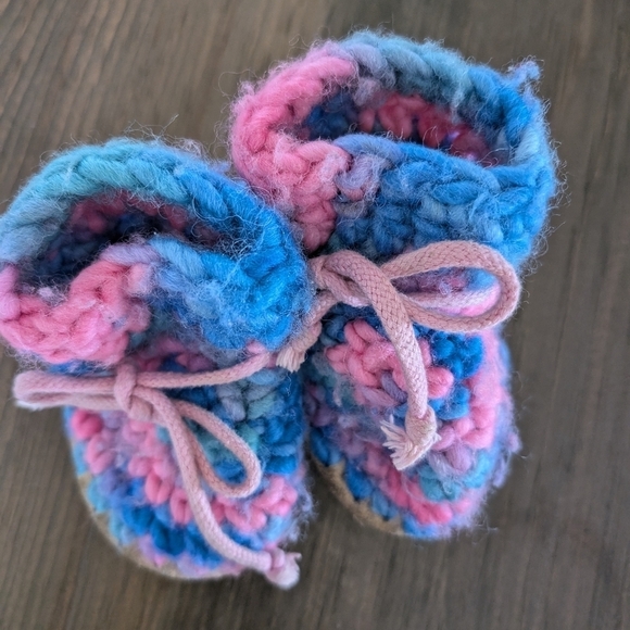 Padraig Baby Girls Size 4/5 Slipper Shoes - Picture 3 of 5